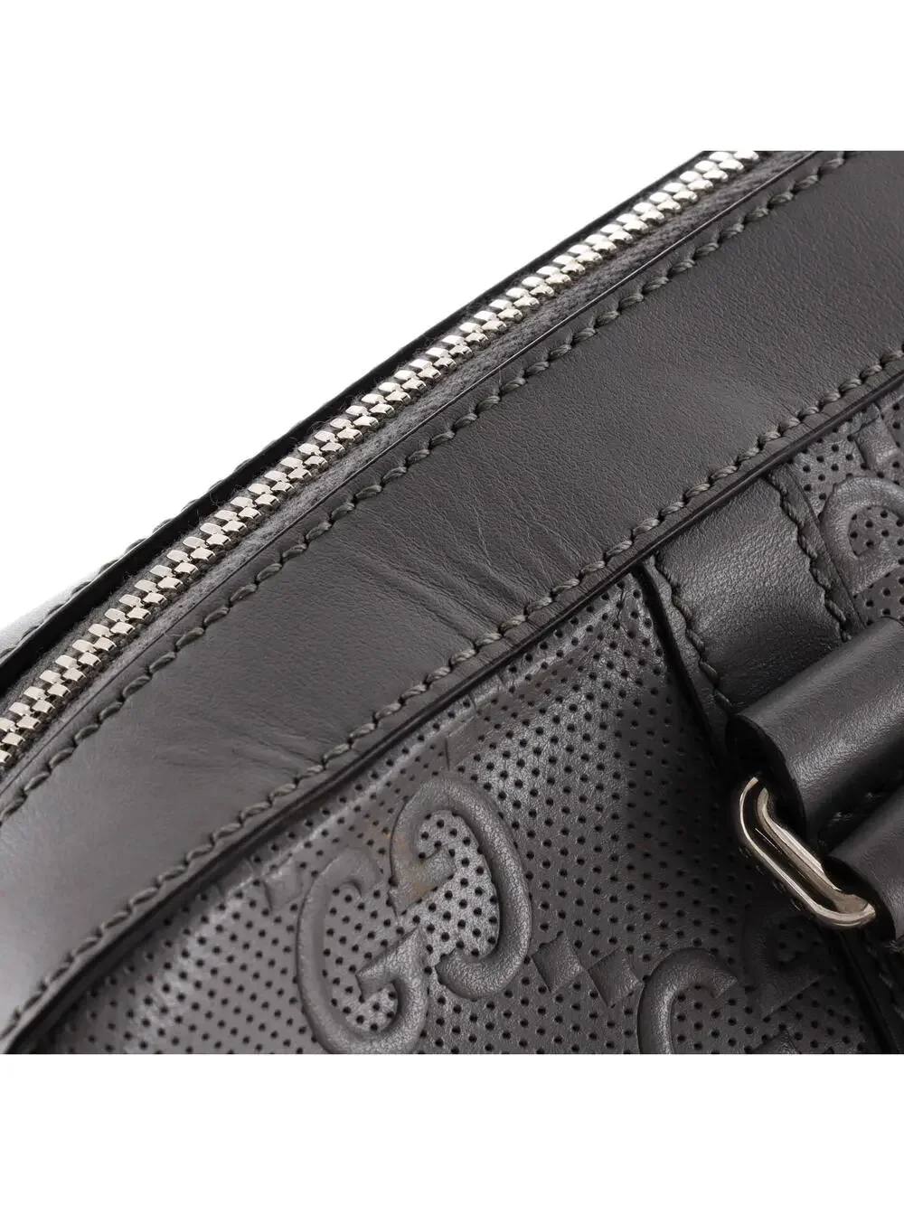 Gucci Briefcase Gg Embossed Perforated #320608G10B